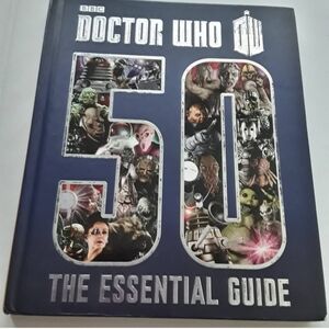 Doctor Who 50th Anniversary Essential Guide Book - Black